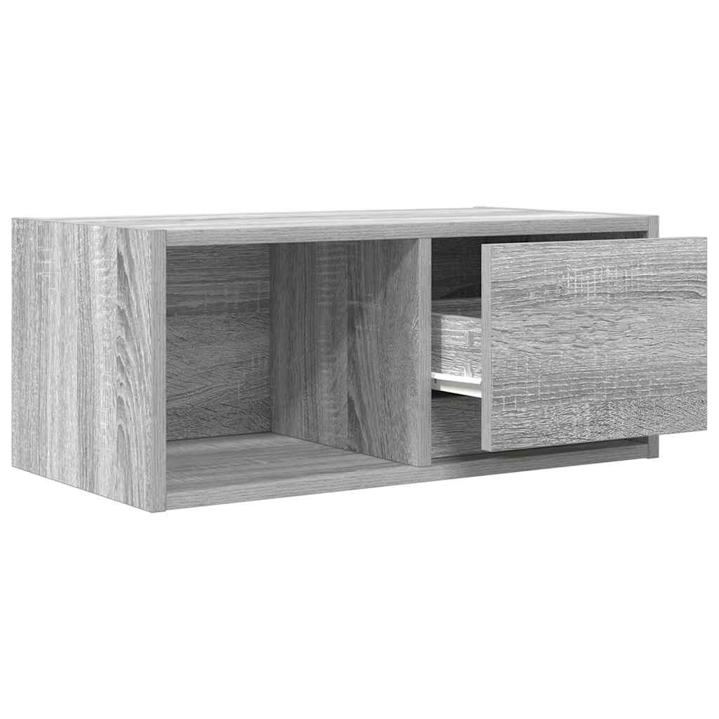 vidaXL TV-Schränke 2 Stk. Grau Sonoma 60x31x25,5 cm Holzwerkstoff