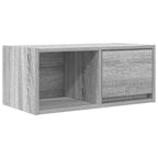 vidaXL TV-Schränke 2 Stk. Grau Sonoma 60x31x25,5 cm Holzwerkstoff