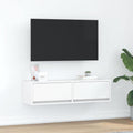 vidaXL TV-Schränk mit Schubladen Weiß 100 x 31 x 25,5 cm Holzwerkstoff