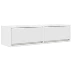 vidaXL TV-Schränk mit Schubladen Weiß 100 x 31 x 25,5 cm Holzwerkstoff