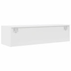 vidaXL TV-Schränk mit Schubladen Weiß 100 x 31 x 25,5 cm Holzwerkstoff
