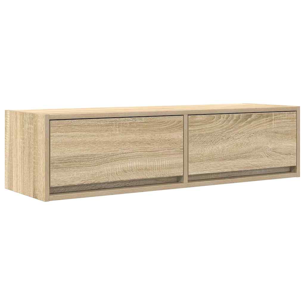 vidaXL TV-Schränk Sonoma-Eiche 100 x 31 x 25,5 cm Holzwerkstoff