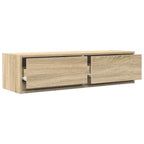 vidaXL TV-Schränk Sonoma-Eiche 100 x 31 x 25,5 cm Holzwerkstoff