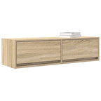 vidaXL TV-Schränk Sonoma-Eiche 100 x 31 x 25,5 cm Holzwerkstoff