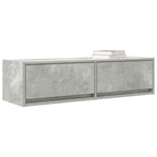 vidaXL TV-Schränk Betongrau 100 x 31 x 25,5 cm Holzwerkstoff