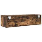 vidaXL TV-Schränk Räuchereiche 100 x 31 x 25,5 cm Holzwerkstoff
