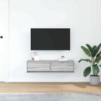 vidaXL TV-Schränk Grau Sonoma 100 x 31 x 25,5 cm Holzwerkstoff