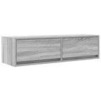 vidaXL TV-Schränk Grau Sonoma 100 x 31 x 25,5 cm Holzwerkstoff