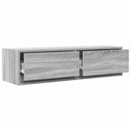 vidaXL TV-Schränk Grau Sonoma 100 x 31 x 25,5 cm Holzwerkstoff