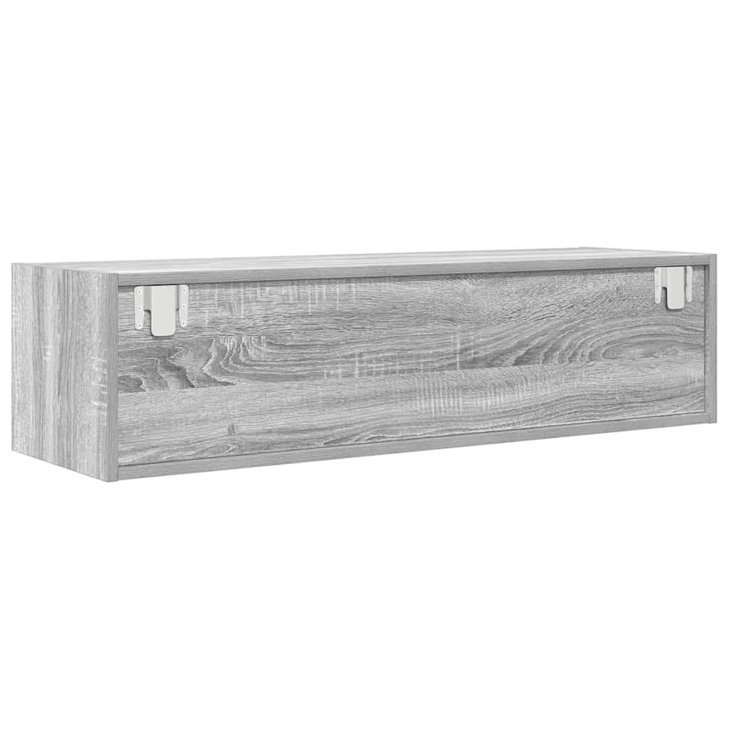 vidaXL TV-Schränk Grau Sonoma 100 x 31 x 25,5 cm Holzwerkstoff