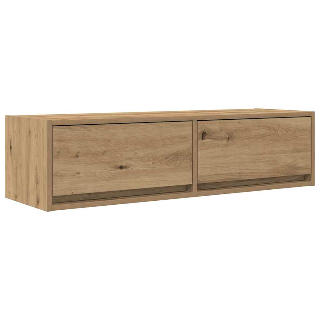 vidaXL TV-Schränk Artisan-Eiche 100 x 31 x 25,5 cm Holzwerkstoff