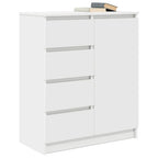 vidaXL Sideboard mit Schubladen Weiß 71x35x84 cm Holzwerkstoff