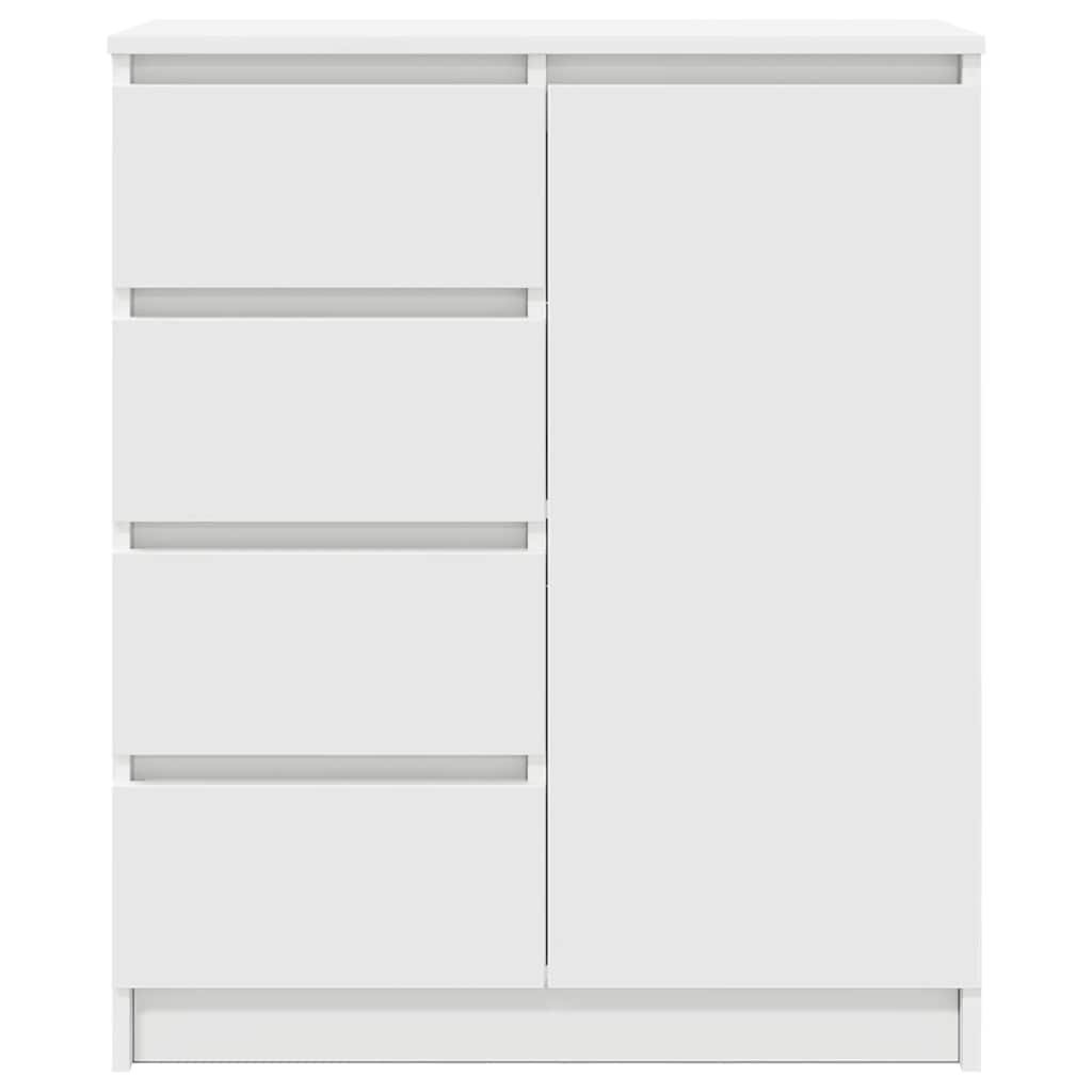 vidaXL Sideboard mit Schubladen Weiß 71x35x84 cm Holzwerkstoff