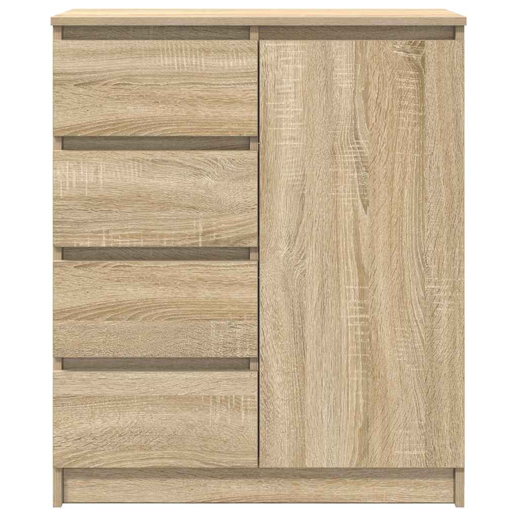 vidaXL Sideboard mit Schubladen Sonoma-Eiche 71x35x84 cm Holzwerkstoff