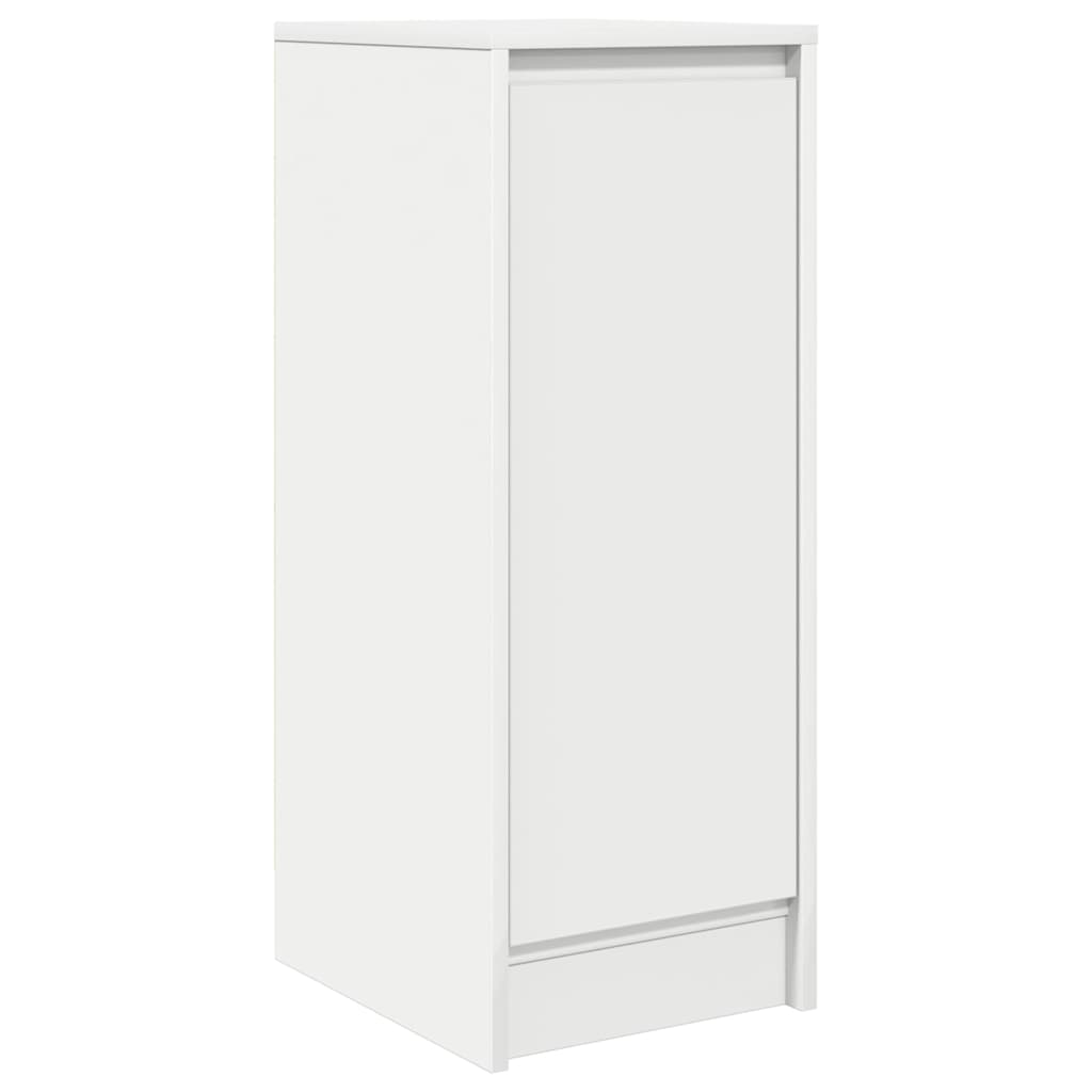 vidaXL Sideboard Weiß 29,5x34x76 cm Holzwerkstoff