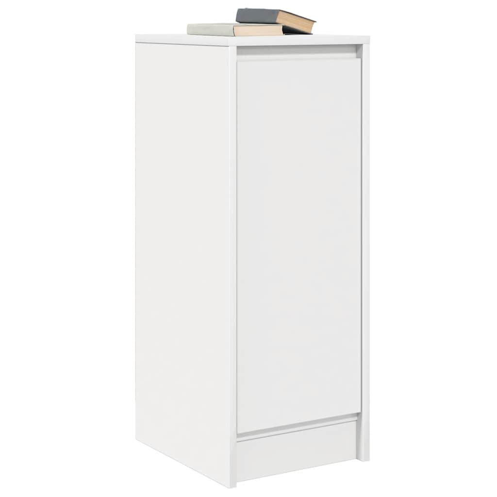 vidaXL Sideboard Weiß 29,5x34x76 cm Holzwerkstoff