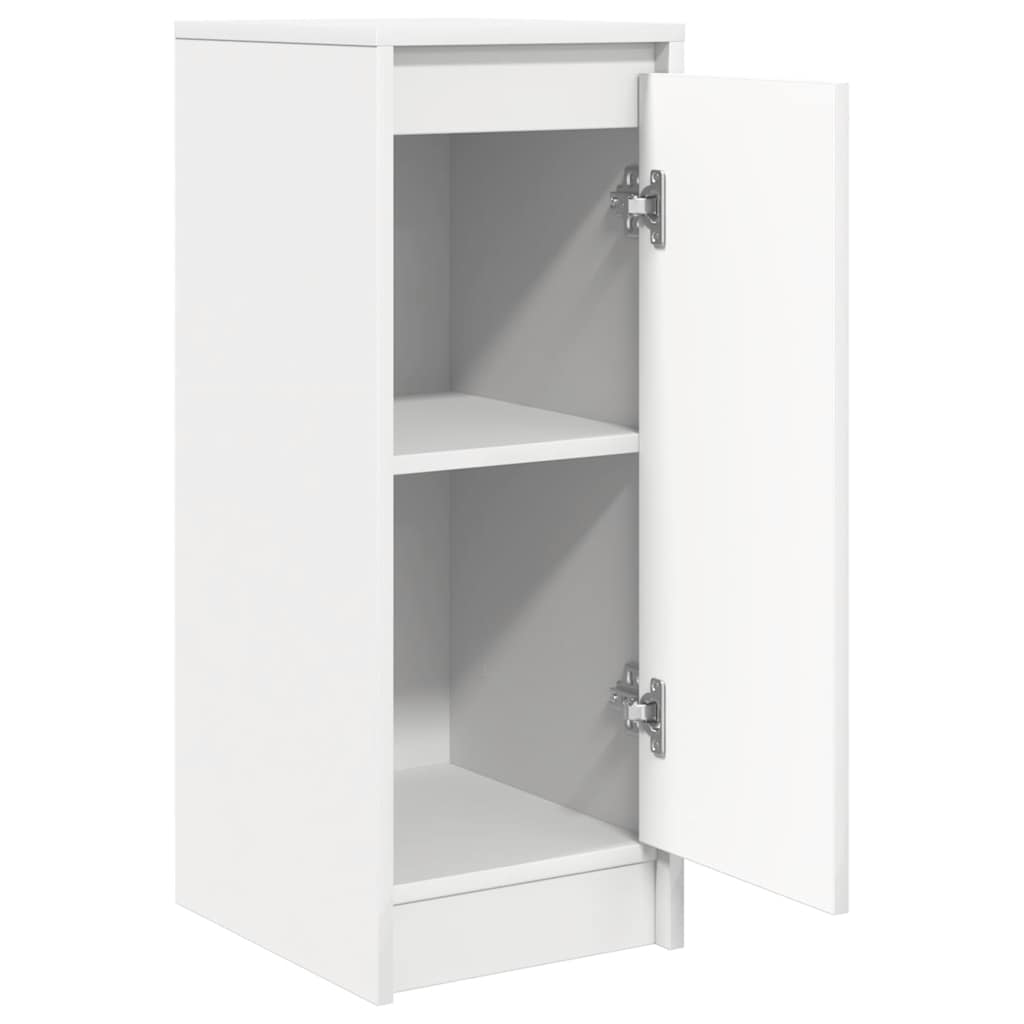 vidaXL Sideboard Weiß 29,5x34x76 cm Holzwerkstoff