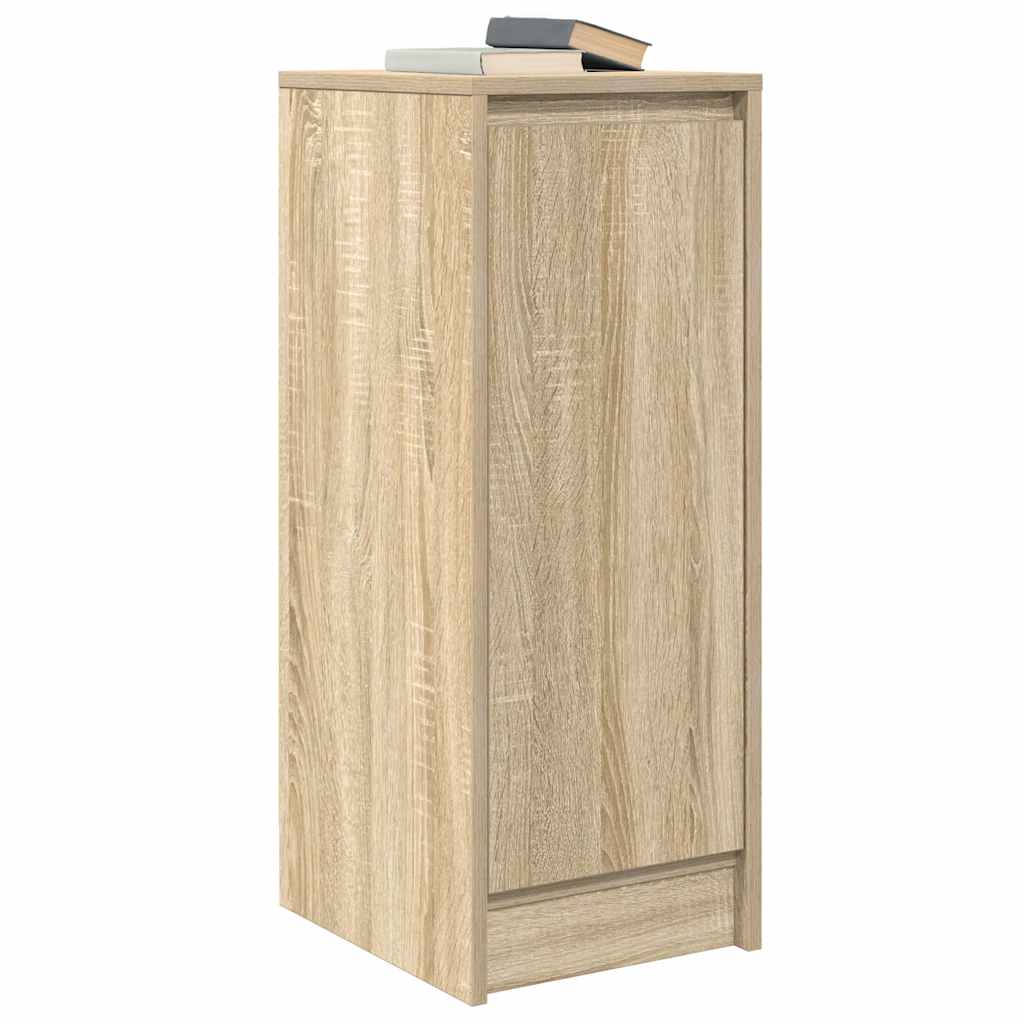 vidaXL Sideboard Sonoma-Eiche 29,5x34x76 cm Holzwerkstoff