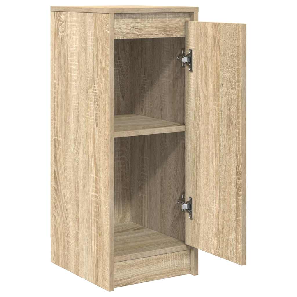 vidaXL Sideboard Sonoma-Eiche 29,5x34x76 cm Holzwerkstoff