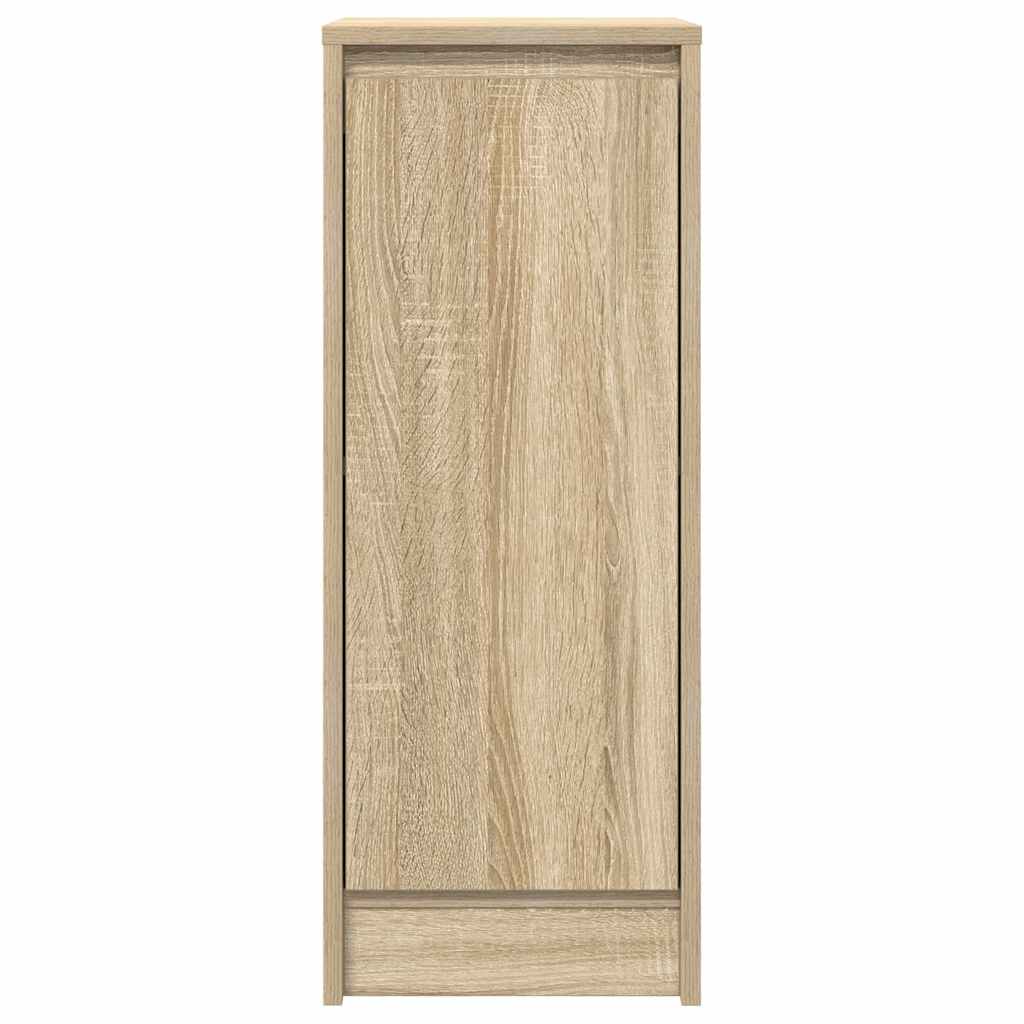 vidaXL Sideboard Sonoma-Eiche 29,5x34x76 cm Holzwerkstoff