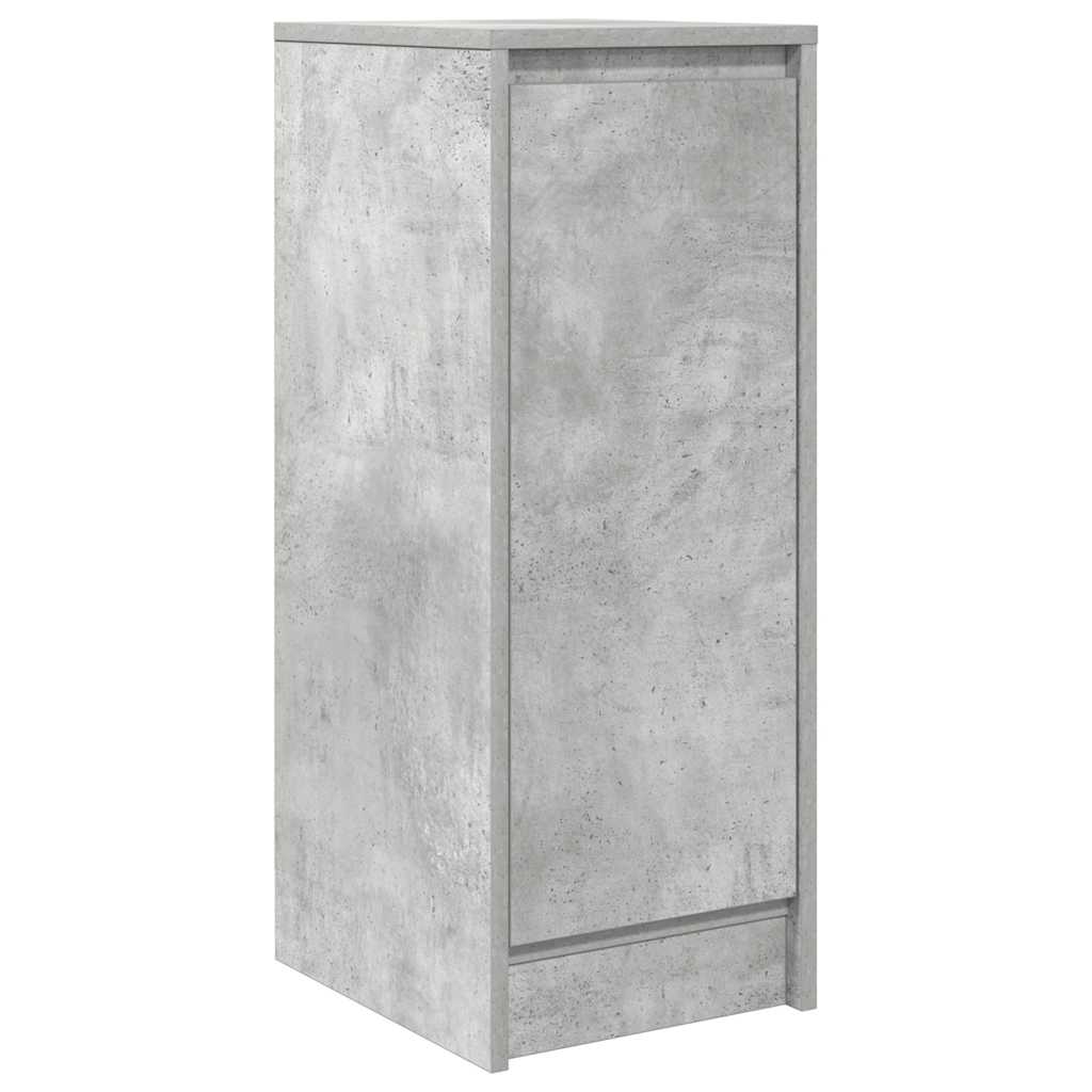 vidaXL Sideboard Betongrau 29,5x34x76 cm Holzwerkstoff
