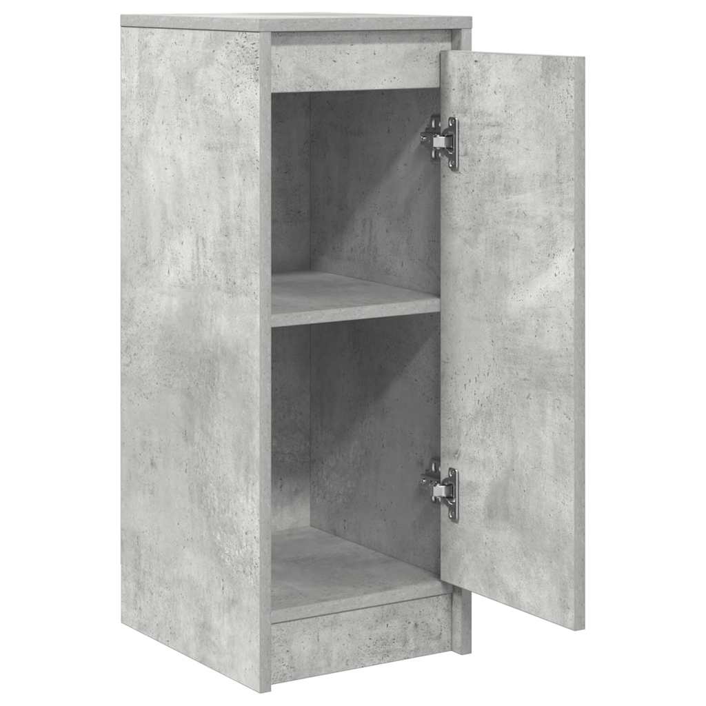 vidaXL Sideboard Betongrau 29,5x34x76 cm Holzwerkstoff