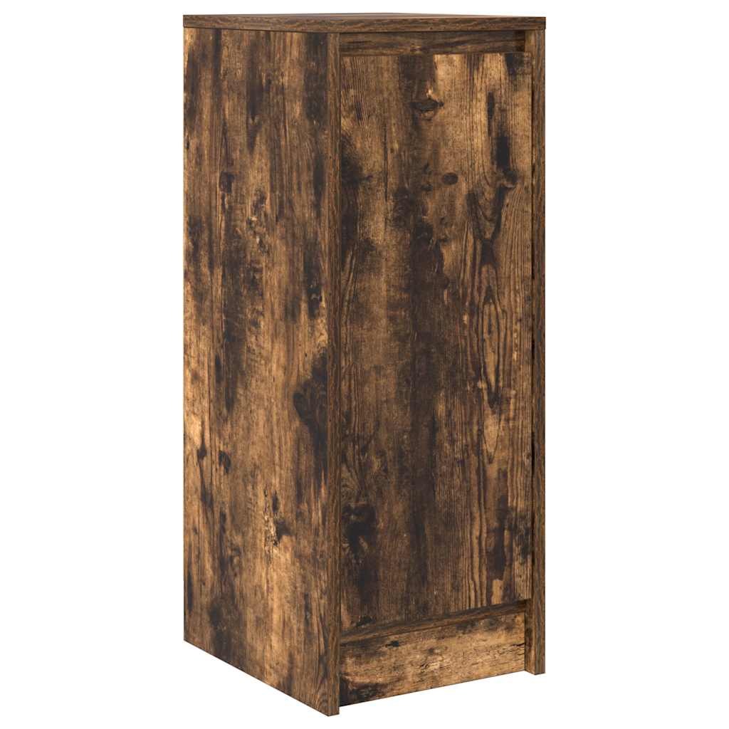 vidaXL Sideboard Räuchereiche 29,5x34x76 cm Holzwerkstoff