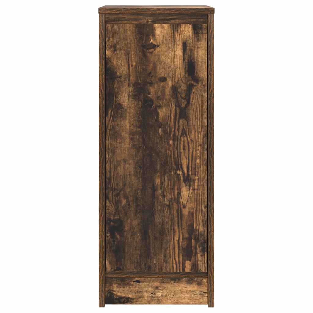 vidaXL Sideboard Räuchereiche 29,5x34x76 cm Holzwerkstoff
