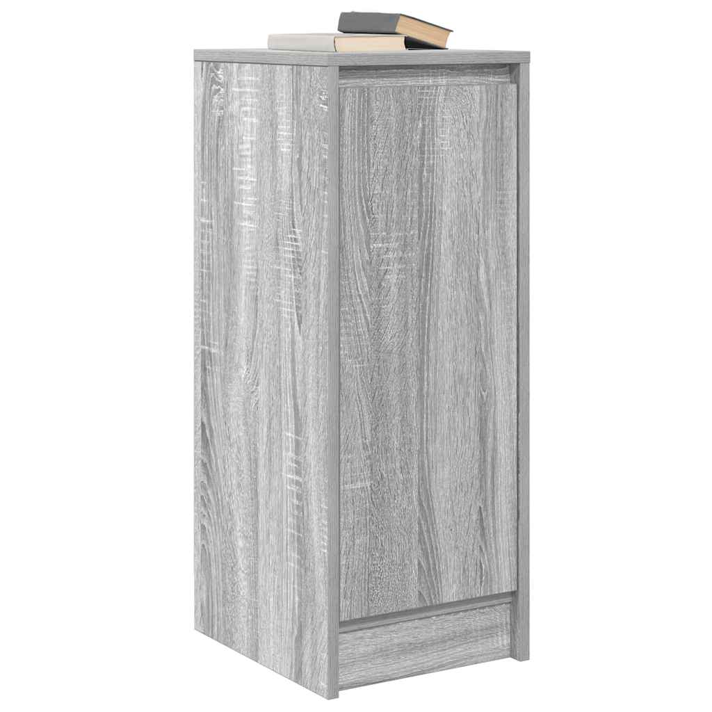 vidaXL Sideboard Grau Sonoma 29,5x34x76 cm Holzwerkstoff