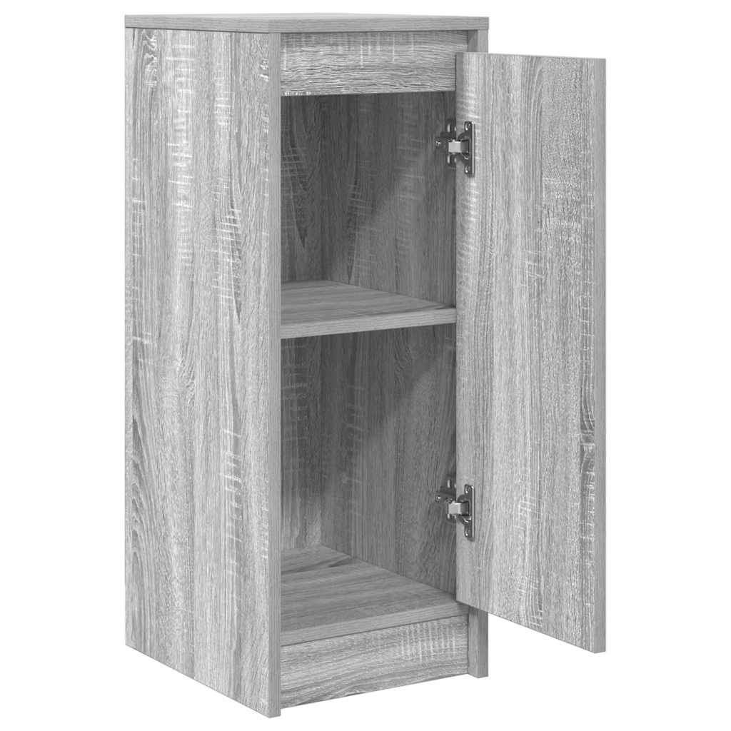 vidaXL Sideboard Grau Sonoma 29,5x34x76 cm Holzwerkstoff