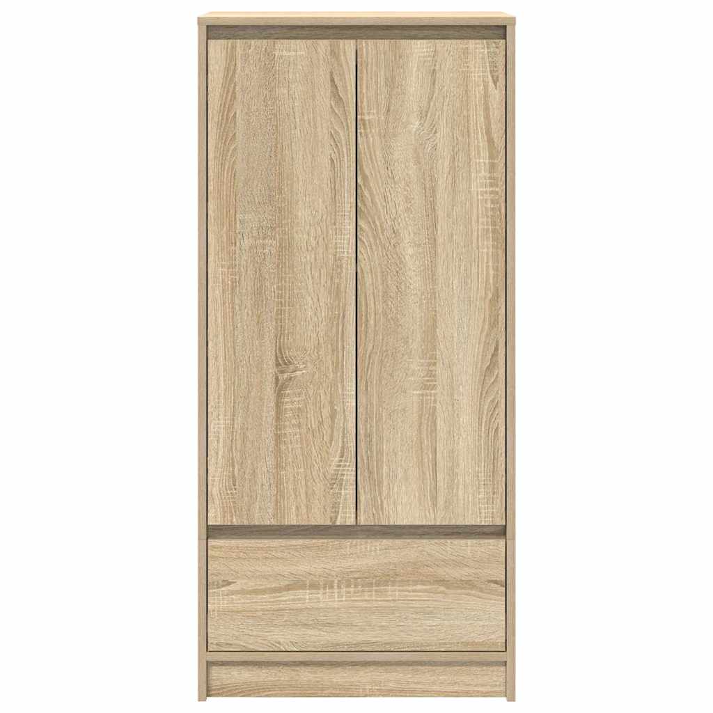vidaXL Schrank mit Schublade Sonoma-Eiche 55,5x34x119,5 cm