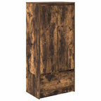 vidaXL Schrank mit Schublade Räuchereiche 55,5x34x119,5 cm