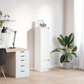 vidaXL Highboard Schwarz 63x33x100 cm Holzwerkstoff
