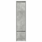 vidaXL Highboard Betongrau 29,5x34x119,5 cm Holzwerkstoff