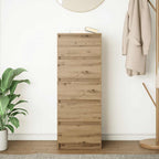 vidaXL Sideboard mit Schubladen Artisan-Eiche 37,5x35x99 cm