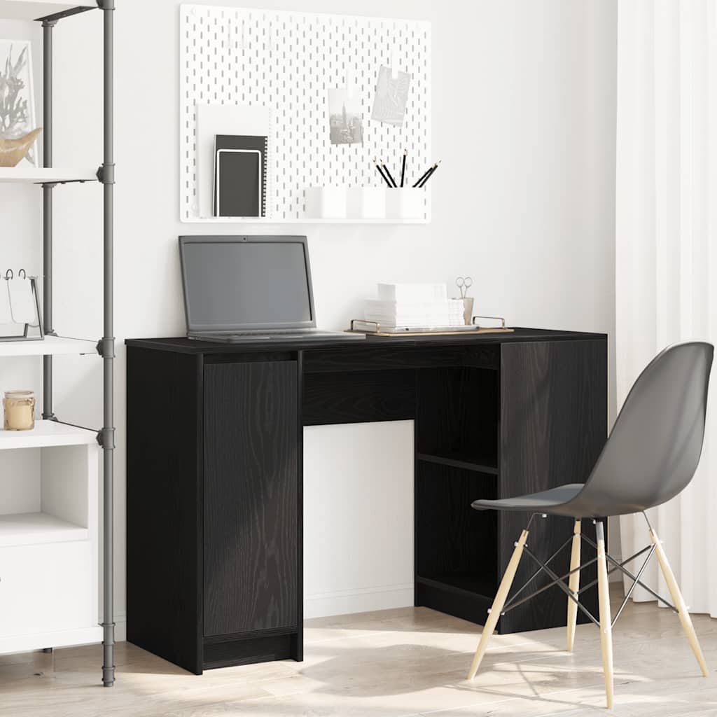 vidaXL Schreibtisch Braun Eichen-Optik 102x50x75 cm Holzwerkstoff