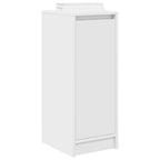 vidaXL Schuhschrank Weiß 29,5x34x76 cm Holzwerkstoff