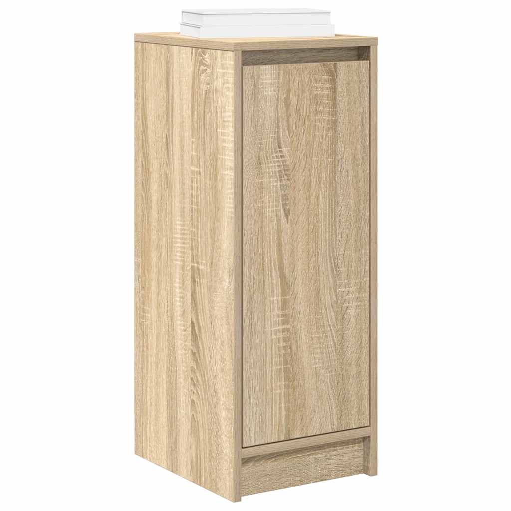 vidaXL Schuhschrank Sonoma-Eiche 29,5x34x76 cm Holzwerkstoff