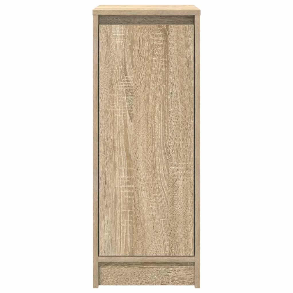 vidaXL Schuhschrank Sonoma-Eiche 29,5x34x76 cm Holzwerkstoff