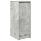 vidaXL Schuhschrank Betongrau 29,5x34x76 cm Holzwerkstoff