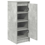 vidaXL Schuhschrank Betongrau 29,5x34x76 cm Holzwerkstoff