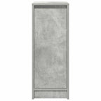 vidaXL Schuhschrank Betongrau 29,5x34x76 cm Holzwerkstoff