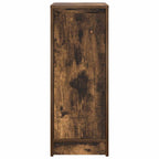 vidaXL Schuhschrank Räuchereiche 29,5x34x76 cm Holzwerkstoff