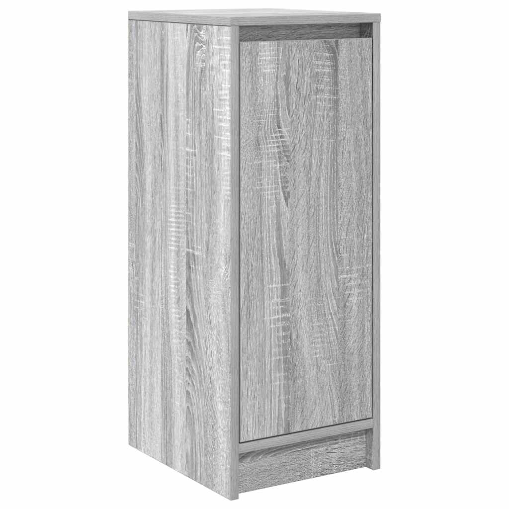 vidaXL Schuhschrank Grau Sonoma 29,5x34x76 cm Holzwerkstoff