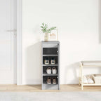 vidaXL Schuhschrank Grau Sonoma 29,5x34x76 cm Holzwerkstoff