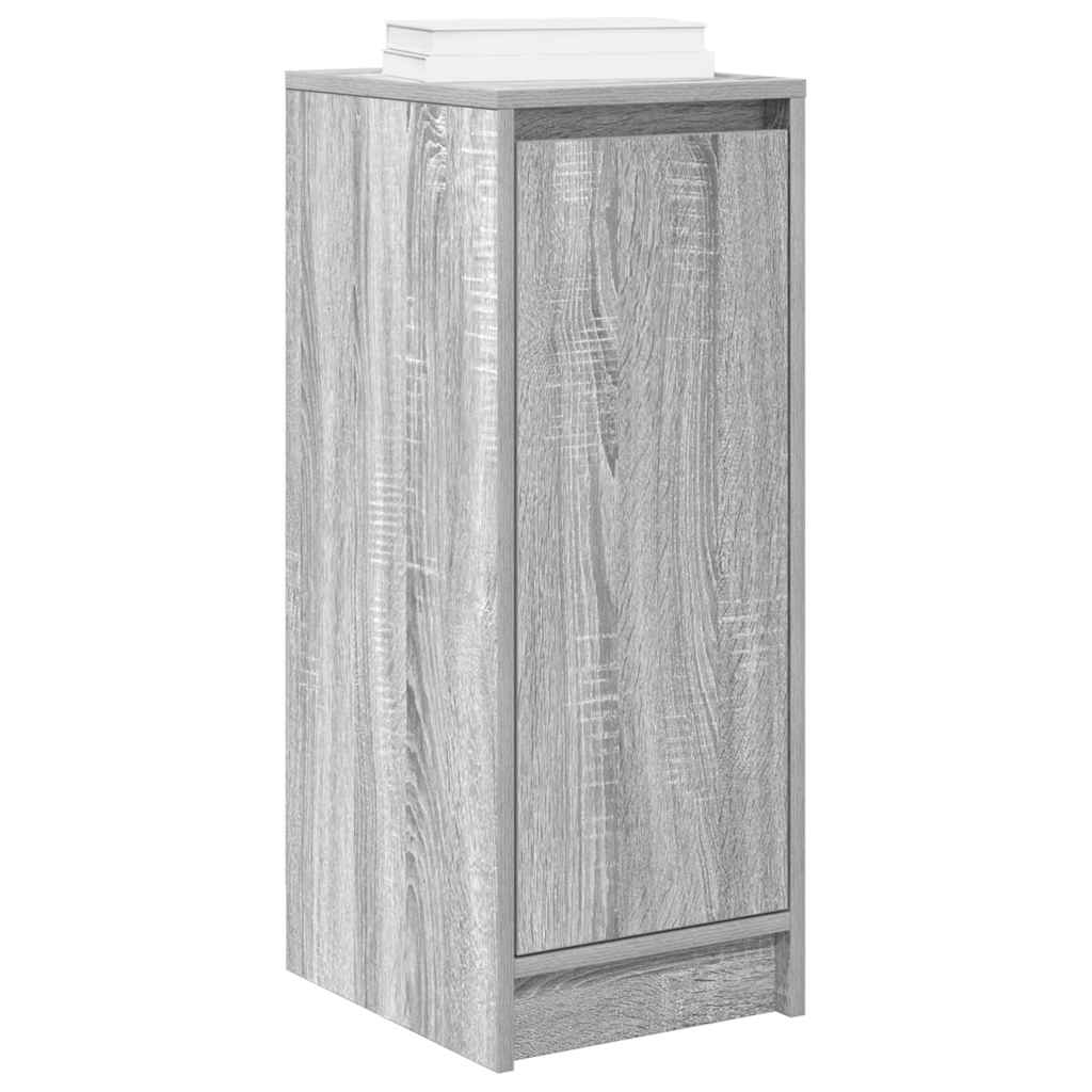 vidaXL Schuhschrank Grau Sonoma 29,5x34x76 cm Holzwerkstoff