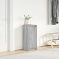 vidaXL Schuhschrank Grau Sonoma 29,5x34x76 cm Holzwerkstoff