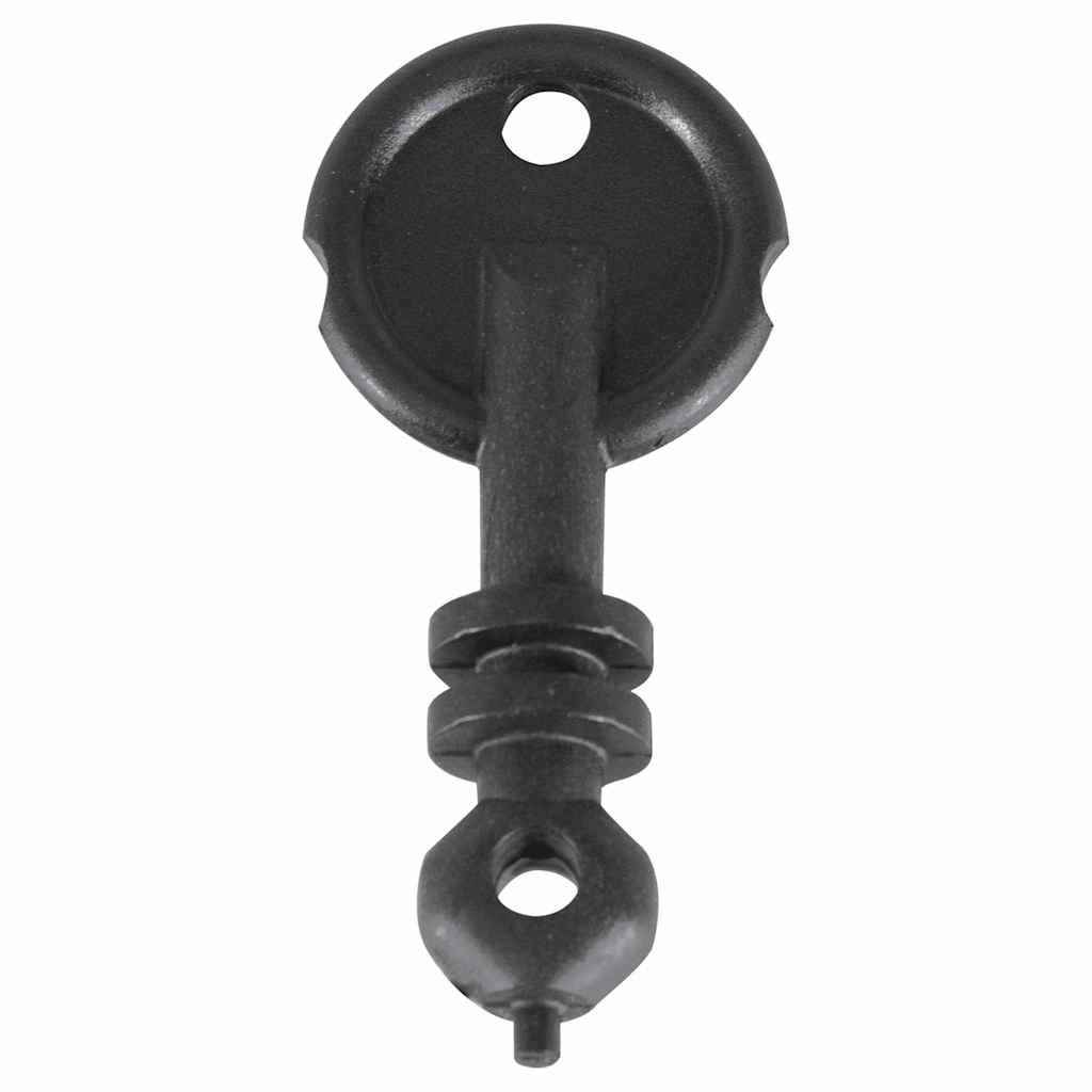vidaXL Mausefallen 5 Stk. Schwarz 13x10x4 cm