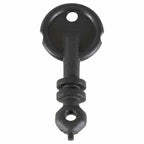 vidaXL Mausefallen 12 Stk. Schwarz 22x12,5x7,5 cm
