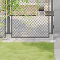 vidaXL Pfostenträger Quadratisch 12 Stk. Silber 46x46mm Stahl Verzinkt
